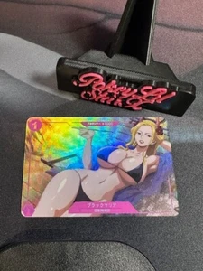Waifu Anime One Piece Doujin Black Maria Goddess Story Holographic Card - Picture 1 of 2