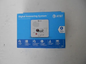 AT&T 1740 Digital Answering Machine System 60 Minutes Record Time/Date Stamp - Zdjęcie 1 z 3