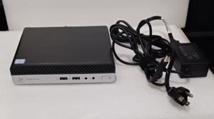 HP EliteDesk 800 G5 MFF PC with Intel i5-9500T@2.2GHz 16GB RAM 256GB SSD Win 11+ - Afbeelding 1 van 10