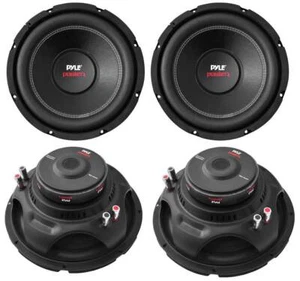 Pyle 12" 6400W 4-Ohm DVC Car Stereo Power Audio Subwoofer Set, 4pk | PLPW12D - Picture 1 of 4