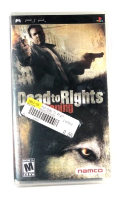 Dead to Rights Reckoning (Sony PSP, 2005) New Factory Sealed Black Label Namco - Image 1 of 4