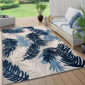 Rugshop Outdoor Rugs Tropical Floral Modern Rug Indoor Outdoor Carpet Porch Rugs - Picture 1 of 16