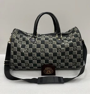 Etienne Aigner Garment Carry-On Luggage Travel Duffle Bag Vintage Classic CLEAN - Picture 1 of 22