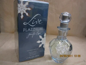 LIVE PLATINUM by JENNIFER LOPEZ 1.7 oz / 50 ML EDP Limited Edition Spray Sealed - Picture 1 of 1
