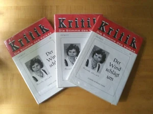 Kritik. Nr. 43, 1984. Der Wind schlägt um, Renate Schütte. 3 copies, in plastic. - Picture 1 of 2