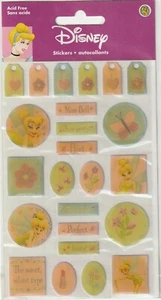Disney Sandylion TINKERBELL Green/Yellow 24 Epoxy Stickers 13241 FAST FREE ship! - Picture 1 of 1
