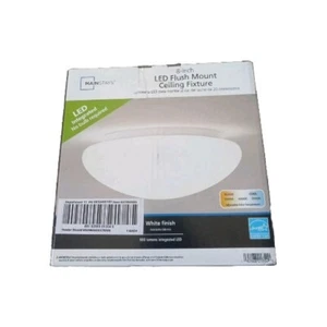 Lámpara de techo LED de montaje empotrado de 8 pulgadas Mainstays 900 lúmenes integrada sin... - Imagen 1 de 16