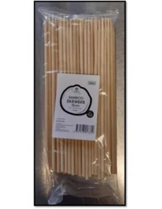 Caterers Choice Bamboo Skewers 15cm 100 Pack Packet - Picture 1 of 1