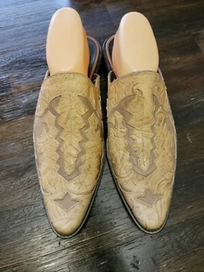 Donald J Pliner Western Couture Collection Juve Carmel 9M Slides Pantoletten Clogs - Bild 1 von 7