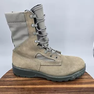 Belleville Stivali Uomo 11 R Pelle Verde GTX Lacci Combat Outdoor Militari - Foto 1 di 6