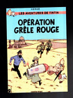 Carte postale PASTICHE. Tintin Opération Grêle rouge. Czarlitz 2017.