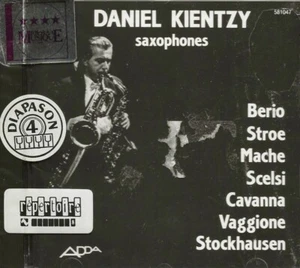 Daniel Kientzy - Contemporaines Pour Saxophone (CD) 1988, Frankreich, versiegelt - Bild 1 von 2