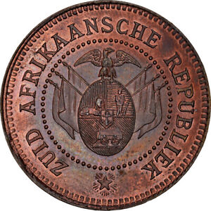 [#879944] Coin, South Africa, Transvaal, Penny, 1874, Brussels, Pattern, MS, Bro