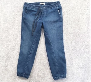 Guess Denim Jogger Women's Size 29 Soft Denim Stretch Ankle Cuffed Pockets - Picture 1 of 19