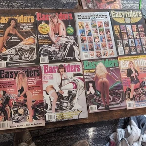 Lot of 95 EASYRIDER Magazines Motorcycles 70’s 80s And More  - Picture 1 of 12