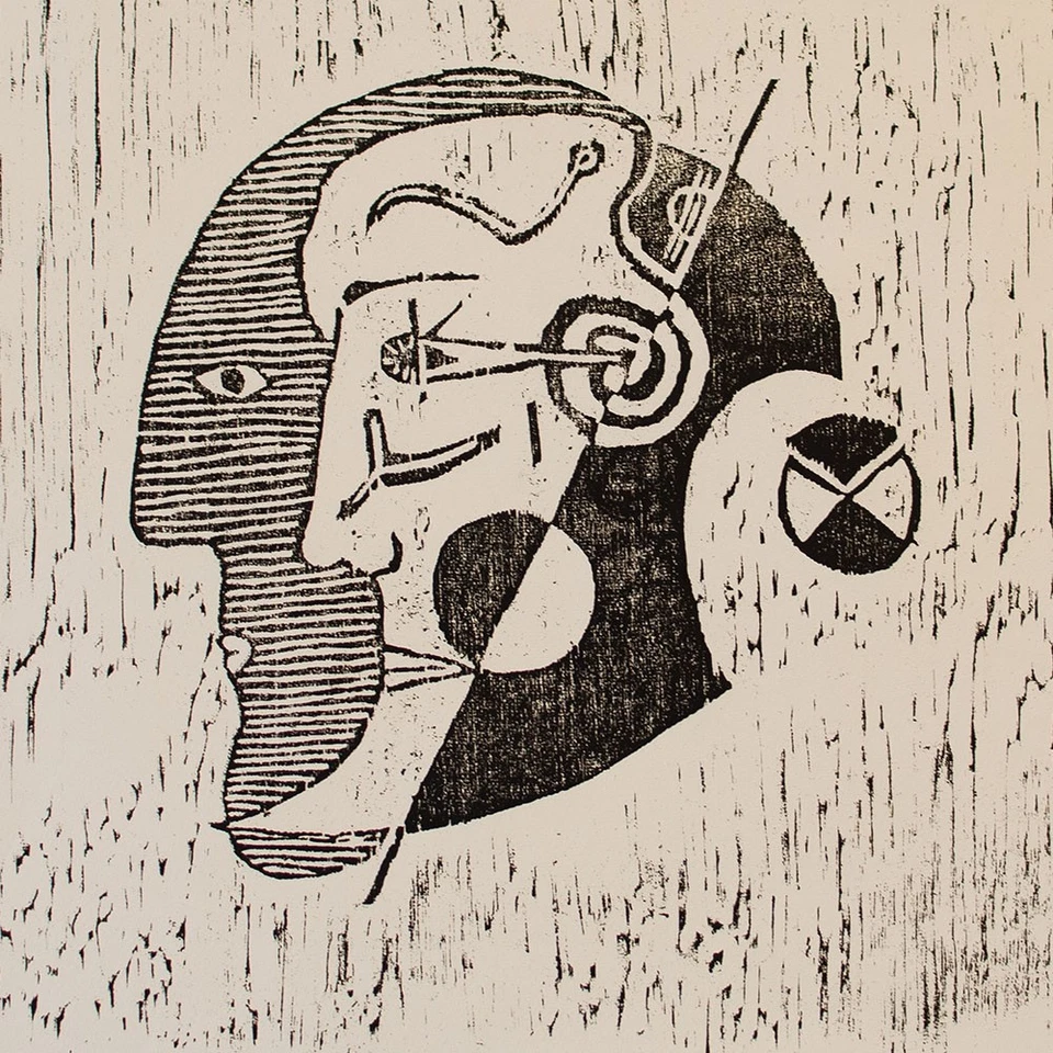 Karla Woisnitza Berlin Ausstellungsplakat sign Holzschnitt 1982 Handabzug 30/50 - Bild 1 von 4