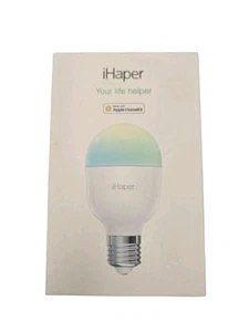 iHaper B1 Smart Light Bulb - Apple HomeKit Bulb, E26 WiFi LED Light Bulb 25000 H - Picture 1 of 6