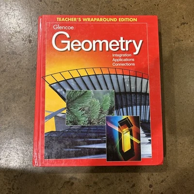 Glencoe Geometry: Teachers Wraparound Edition by Boyd Hardcover Foto 1 de 4