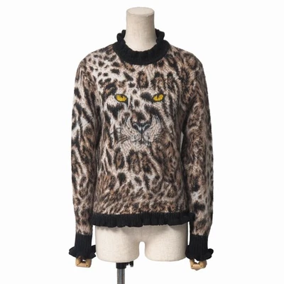 Suéter MOSCHINO Talla 42 BOUTIQUE MOSCHINO Estampado Leopardo Hecho en Italia Marca... Foto 1 de 4
