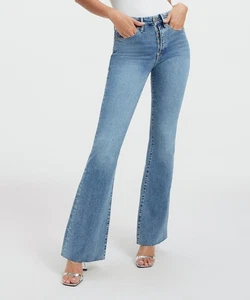 J. Crew Women's Premium Edition High Rise Straight Crop Button Fly Blue Jeans 34 - Picture 1 of 6