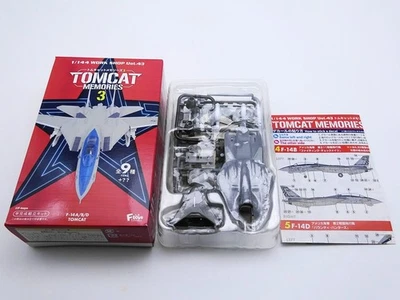1/144 TOMCAT MEMORIES 3 #4 F-14B VF-211 Fighting Checkmates , F-toys = - Image 1 of 4