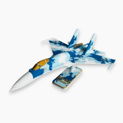 Su-27 Flanker - 3D Printed Collectible Display Plane - Image 1 of 4