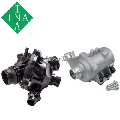 11517586925 11537549476 OEM INA Electric Water Pump with Thermostat for BMW 2.0L - Image 1 of 4