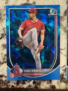 2025 BOWMAN CHROME SAPPHIRE CARD ANGELS YUSEI KIKUCHI #5 - Picture 1 of 1
