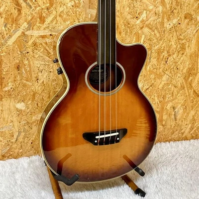 Rare Yamaha APX-B12F Fretless Acoustic Bass MIJ Japan Kameda Model - image 1 of 4