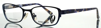 Nine West NW450 0DA4 Navy Damen Rechteckig Vollrand Brille 49-17-130 B:30 - Bild 1 von 4