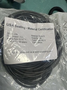 USA Sealing Size 240 O-Rings, 50 - Picture 1 of 2