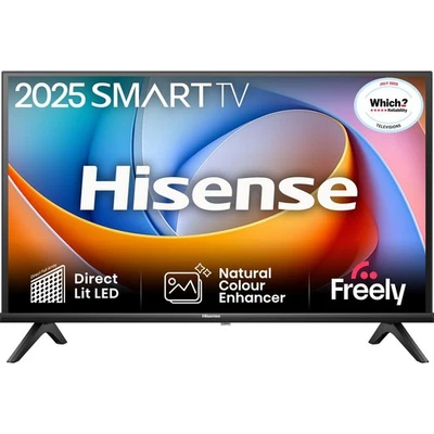 Hisense 32A4QTUK 32 Inch LED HD Smart TV WiFi - Image 1 of 4