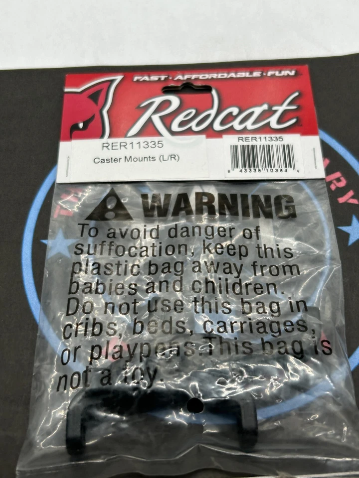 Redcat. #RER11335 Caster Mounts, Left and Right - Image 1 of 1