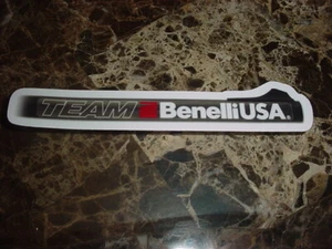 Two -Team Benelli ( by H & K ) Clear Background Vinyl Shotgun Sticker  1 x 6" HK - Picture 1 of 1