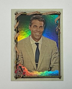 2023 Topps Allen & Ginter Silver Portrait Hot Box Foil Chris Fowler Card #254