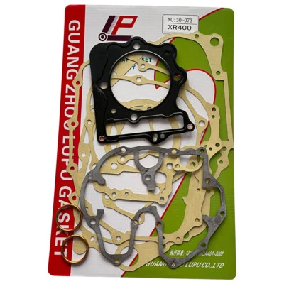 Juego de juntas de cilindro de junta de tapas de cárter de motores para Honda XR400R 1999-2004 Foto 1 de 3