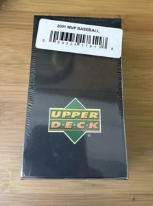 Upper Deck 2001 MVP Baseball Factory Scatola Sigillata Confezione da 12 Hobby - Foto 1 di 2