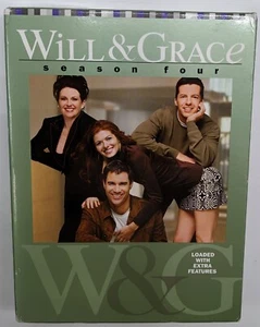 Will & Grace - Season Four (DVD, 2005, 4-Disc Set) Tested - Picture 1 of 1