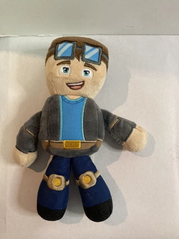 Tube Heroes Dan TDM DanTDM Plush Doll Figure YouTube Minecraft Gamer 8” EUC Cover