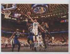 2015-16 Panini Court Kings Box Topper 5x7 Panoramics Stephen Curry #11