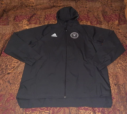 NWT Adidas INTER MIAMI CF 2020/21 Inaugural MLS HOODED JACKET SZ XL (GF9393) Cover