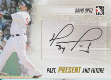 David Ortiz 2013 In the Game Past, Present & Future autograph auto card PPF-DD2