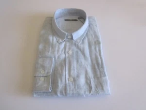 7 For All Mankind Long sleeve Lightweight Oxford Shirt XS, S, XL, XXL $148 NWT - Picture 1 of 21