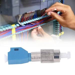 3 Pcs FC UPC Male to LC UPC Female Adapter Low Insertion Loss Excellent - Afbeelding 1 van 11