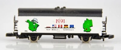 RARE MARKLIN  Z SCALE  REEFER CAR  *1991  NEW BERLIN CELEBRATION CAR  * #2106A - Image 1 of 4
