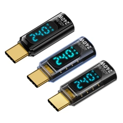 Quickly USB C Adapter 240W with LED Display for Electronic Gadgets - Image 1 of 4