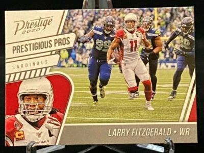 2020 Prestige Prestigious Pros #PP-LF Larry Fitzgerald Arizona Cardinals - Image 1 of 2