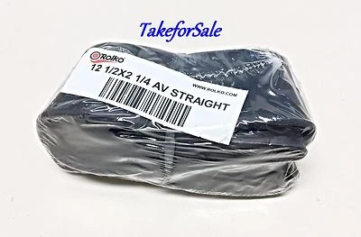 ROLKO Schlauch 12 1/2 x 2 1/4 für Rollstuhlreifen mit Autoventil Straight TFS819