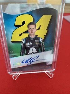 WILLIAM BYRON /49 AUTO ON CARD NASCAR PANINI PRIME RACING 2019 - Picture 1 of 3