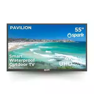 Spark Pavilion 55" 4K UHD Smart Waterproof Outdoor TV – Weatherproof & Durable - Picture 1 of 4